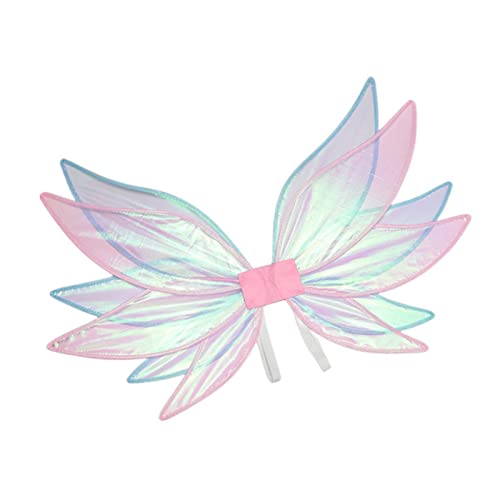 10 Pcs Feenflügel verkleiden, Feenflügel für Erwachsene, Kostüm Sparkling Dress Up Schmetterlingsflügel Mädchen, Feen-Halloween-Kostüm, Engelsflügel, funkelnder Prinzessinnenflügel für von ZAGARO