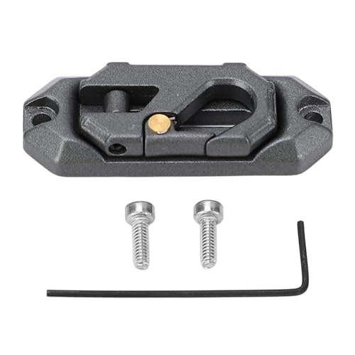 ZAICOLER Kletterauto-Winden-Metalldrahtführung 1/10 1/8 Zinklegierung RC-Auto-Windenführung mit Schrauben und Schraubenschlüssel Ersatz für 1/10 1/8 RC-Kletterautos (Grey) von ZAICOLER