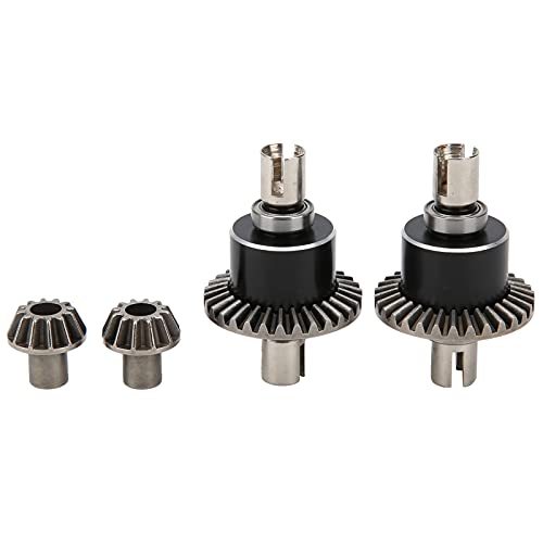 ZAICOLER Rc-Differentialgetriebe, Metall-Differentialgetriebe-Antriebsrad-Radsatz Rc-Auto-Differential Rc-Diff-Differential-Hauptgetriebe Einfacher Austausch Passend für WLtoys 144001 von ZAICOLER