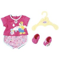 ZAPF 827437 BABY born® Bath Pyjamas & Clogs 43 cm von ZAPF CREATION® BABY BORN®