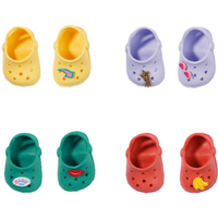 ZAPF 831809 BABY born Holiday Schuhe mit Pins 43 cm - 4fach sortiert von ZAPF CREATION® BABY BORN®