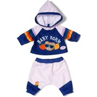 ZAPF 838204 BABY born® Jogging Anzug Navy 43 cm von ZAPF CREATION® BABY BORN®