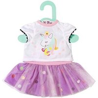 ZAPF 870563 Dolly Moda Einhorn Shirt mit Tutu 36 cm von ZAPF CREATION® DOLLY MODA