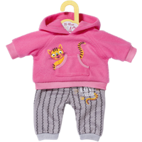 ZAPF 871256 Dolly Moda Sport-Outfit Pink 43 cm von ZAPF CREATION® DOLLY MODA