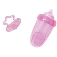 ZAPF 824832 My Little BABY born Flasche & Schnuller von ZAPF CREATION® MY LITTLE BABY BORN®