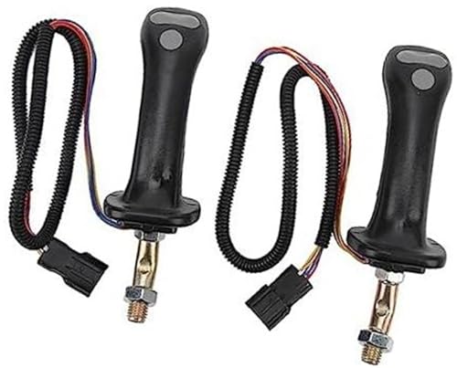 ZAPYVET 2 Stück 3-Tasten-Joystickgriffe for Bagger, 6-polig, Schwarze Aluminiumlegierung, for MINI, Joystickgriff for, for DH DX150 215 225 300 37020119C ZAPYVET 2 Stück 3-Tasten-Joystickgriffe for Bagger, 6-polig, Schwarze Aluminiumlegierung, for MINI, Joystickgriff for, for DH DX150 215 225 300 37020119C von ZAPYVET
