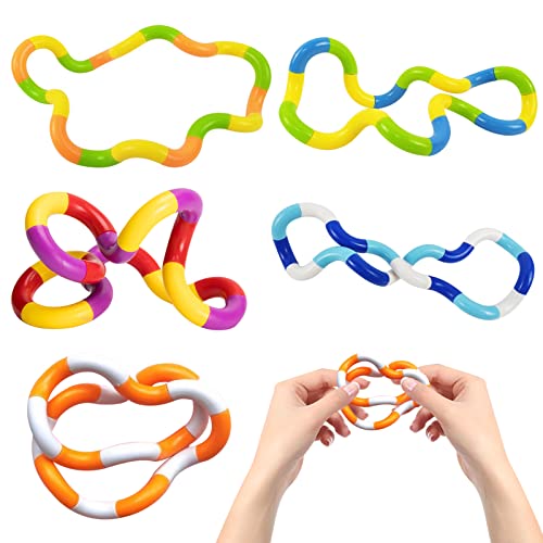 Stressabbau Twister Fidget Toy,Hand Tangles Spielzeug,Hand Augen Koordinationsspielzeug,Hand Tangles Toy,Hilft Stress und Ängste abzubauen, geeignet für Erwachsene und Kleinkinder von ZARADU