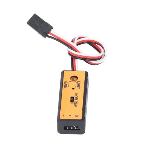 ZASCHMOY Hochstabilität RC -Auto -Gyroskopmodul ABS Material, Doppelachsen, Driftantrieb für Mini RC Autos und Boote, 4-6 V Anwendbarkeit ZASCHMOY Hochstabilität RC -Auto -Gyroskopmodul ABS Material, Doppelachsen, Driftantrieb für Mini RC Autos und Boote, 4-6 V Anwendbarkeit von ZASCHMOY