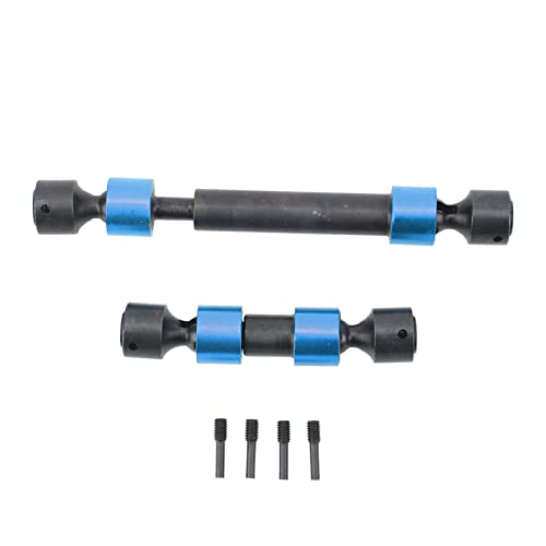 ZAWELIYO RC Center Antriebswelle Splined Universal Steel CVD -Antriebswelle Verbesserung der Leistung für 3.3 Gipfel E 2.0 (Blau) von ZAWELIYO