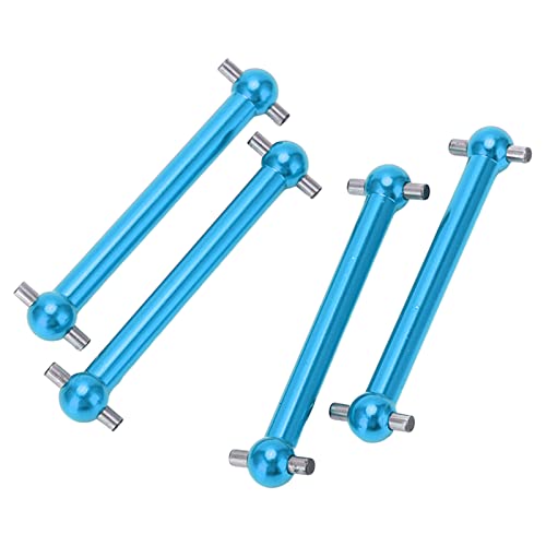 ZAWELIYO RC Dog Bone Antriebswelle Hochleistungs -Aluminium -Legierungsteile für TT02B 1/10 RC -Auto Vorne und Hinten (Blau) von ZAWELIYO