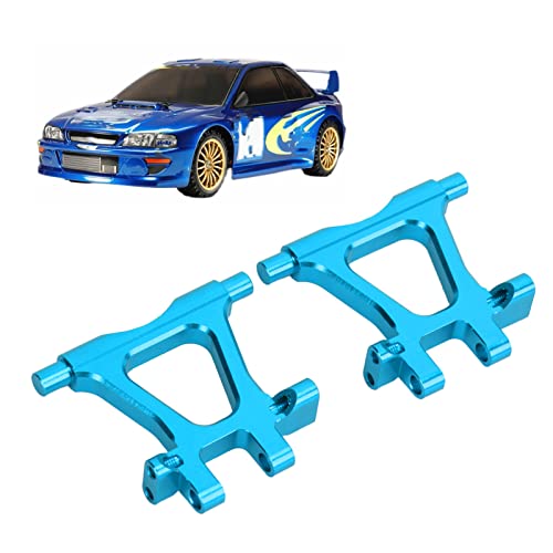 ZAWELIYO RC Heck Unteren Arm, Metall RC Heck Untere Schwung Suspensionsarm Kompatibel, Metall Heck Untere Suspensionsarme Schwingarm für TT02 1/10 RC -Auto -Upgrade Teile (Blau) von ZAWELIYO