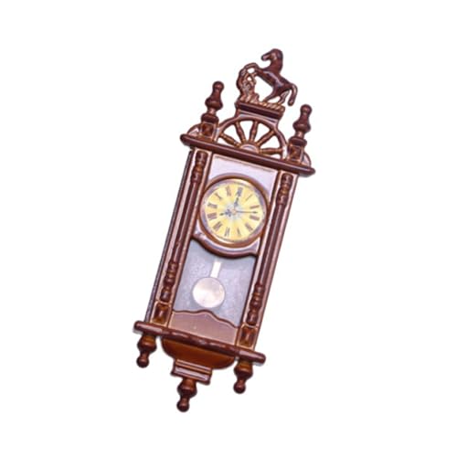 1:12 Puppenhaus Miniaturen Wanduhr Puppenhaus Miniatura Home Dekorationen Zubehör Kreative Pretend Möbel Dekor Puppenhaus Ornament von ZBIianxer