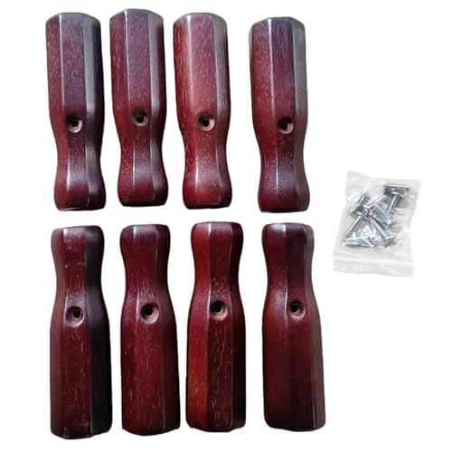 ZBIianxer 8Pcs Tischfußball Top Spiele Ersatz Teil Tischfußball Zubehör Holz Fußball Grip Tisch Fußball von ZBIianxer