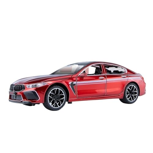 ZCLNYVGJ Pull-Back-Modell Für M8 MH8 800 für Legierung Auto Modell Diecast Metall Fahrzeuge Auto Modell 1:24 Anteil(Red with Box) von ZCLNYVGJ