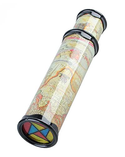 ZEALMAX Dehnbares Kaleidoskop Spielzeug Handgemachtes nostalgisches Spielzeug Geschenk Magisches Kaleidoskop, Alte Welt von ZEALMAX