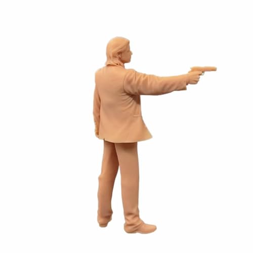 ZEDACAKAI 1/24 Figur The Man with The Gun The Killer Model Miniature Scene GK Need to Be Colored by Yourself No4 von ZEDACAKAI