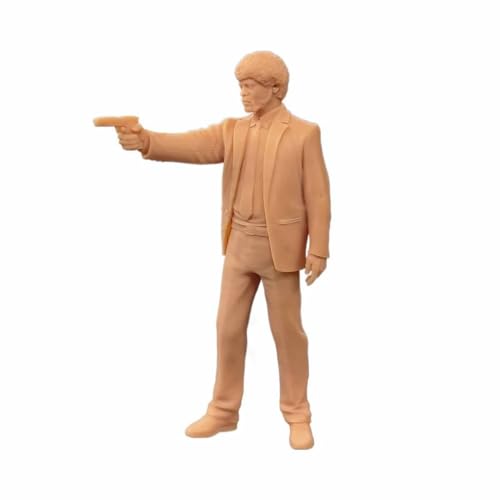 ZEDACAKAI 1/24 Figur The Man with The Gun The Killer Model Miniature Scene GK Need to Be Colored by Yourself No5 von ZEDACAKAI