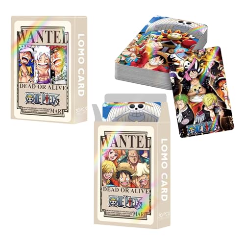 ZEHHAST 60pcs Anime Karten,Anime Karten Sammlerkarten, Laser Sammler Lernkarten, Kartenspielboxen, HD Farbdruckkarten, Kinder, Jugendliche und Erwachsene Sammlerstücke von ZEHHAST