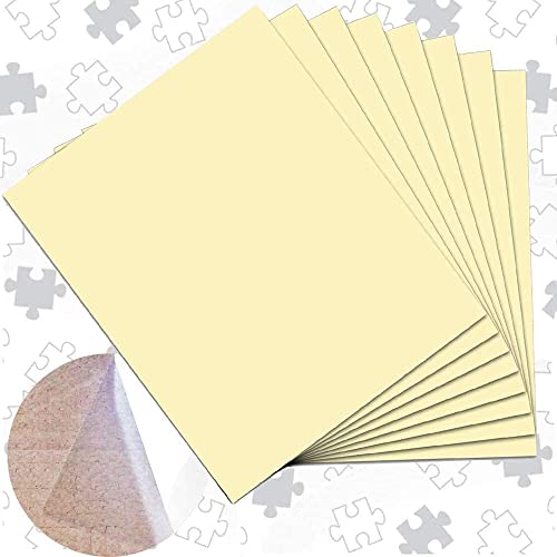 ZELAITE 16 Blatt Puzzle-Saver, bewahren und hängen Sie Ihr Puzzle-Meisterwerk ohne Ärger auf, Puzzle-Saver Peel & Stick Klebepapier Puzzle Glue Best Way to Preserve Your Ferished Puzzle (16) von ZELAITE