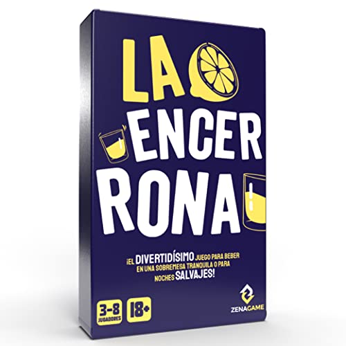 ZENAGAME La Encerrona, Juegos para Beber - Juegos de Beber Alcohol para Tus Veladas - Juegos de Mesa Adulto, Juegos de Cartas, Juegos Beber, Drinking Games von ZENAGAME