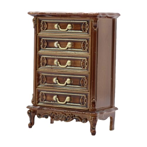 ZEPFJHE Dollhouses Möbel Spielzeug Miniaturschrank Modell Möbelkiste Für Schubladen Für Kreative Rollenspiele Szene Dekoration Dollhouses Display ZEPFJHE Dollhouses Möbel Spielzeug Miniaturschrank Modell Möbelkiste Für Schubladen Für Kreative Rollenspiele Szene Dekoration Dollhouses Display von ZEPFJHE