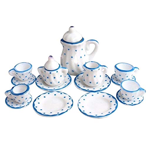 Miniatur Puppenhäuser Kaffeetasse Set Realistisches Küchengeschirr Zubehör für kreatives Spielen und Sammler Puppenhaus Möbel und Zubehör Holz Miniatur Puppenhäuser Kaffeetasse Set Realistisches Küchengeschirr Zubehör für kreatives Spielen und Sammler Puppenhaus Möbel und Zubehör Holz von ZEPFJHE