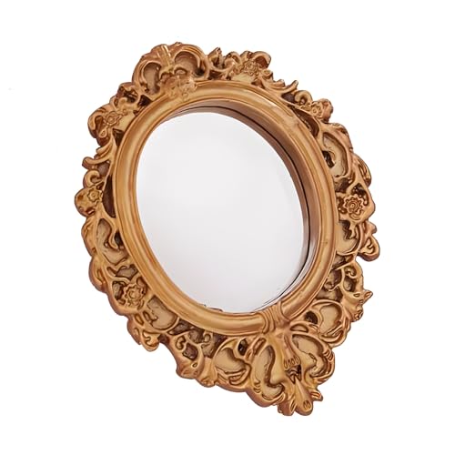 ZEPFJHE 1/12 Puppenhaus Miniatur Sehnsuchtglas Modell Antike Plastikmöbel Figur Kinder Tun Spiele Szene Dekoration Doll Haus Spiegel Raum Dekore ZEPFJHE 1/12 Puppenhaus Miniatur Sehnsuchtglas Modell Antike Plastikmöbel Figur Kinder Tun Spiele Szene Dekoration Doll Haus Spiegel Raum Dekore von ZEPFJHE