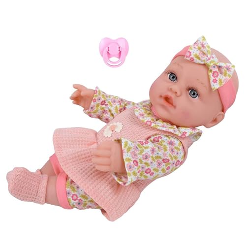 ZEPFJHE Beliebte Realistische Wiedergeborene Babypuppen Set 12inch Mit Kleidungsstücken Set Großartig Für Jungen Mädchen Erziehung Spiel Spaß Geburtstagsgeschenk Rollenspiel Doll ZEPFJHE Beliebte Realistische Wiedergeborene Babypuppen Set 12inch Mit Kleidungsstücken Set Großartig Für Jungen Mädchen Erziehung Spiel Spaß Geburtstagsgeschenk Rollenspiel Doll von ZEPFJHE