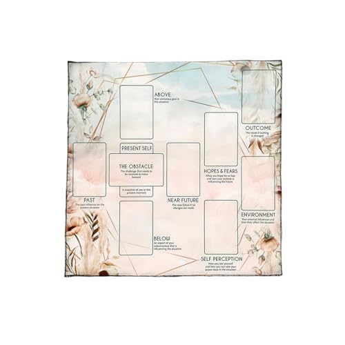 ZEPFJHE Divinations Karten Tischtuch Wandteppiche Lesen Karten Tarots Tischdecke Astrologie Hexen ZEPFJHE Divinations Karten Tischtuch Wandteppiche Lesen Karten Tarots Tischdecke Astrologie Hexen von ZEPFJHE