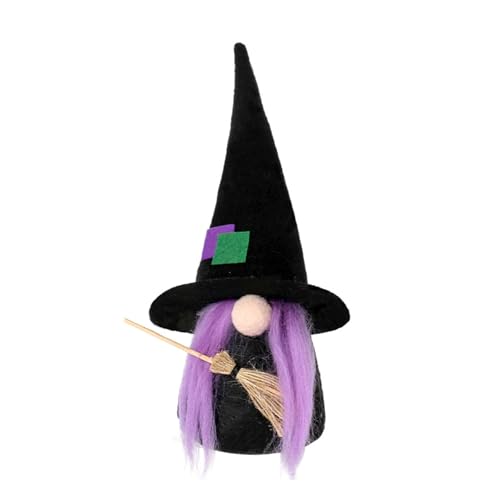 ZEPFJHE Hexe Fledermaus Gesichtslos Alter Mann Spielzeug für Home Dekoration Stilvolle Halloween Thema Zubehör Feste Party Ornament ZEPFJHE Hexe Fledermaus Gesichtslos Alter Mann Spielzeug für Home Dekoration Stilvolle Halloween Thema Zubehör Feste Party Ornament von ZEPFJHE