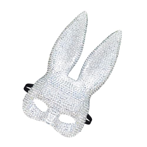 ZEPFJHE Realistische Kaninchen, Tier, zarte erwachsene Kaninchen, für Kostümpartys, realistische Kaninchen aus Glas ZEPFJHE Realistische Kaninchen, Tier, zarte erwachsene Kaninchen, für Kostümpartys, realistische Kaninchen aus Glas von ZEPFJHE