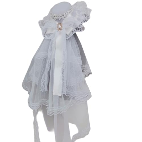 ZEPFJHE Schleifenschleier, kleiner Hut mit Haarspange, modische Kopfbedeckung für Damen, Teenager, Halloween, Schleifen, Maskeraden, Party, Kopfbedeckung, elegantes Accessoire ZEPFJHE Schleifenschleier, kleiner Hut mit Haarspange, modische Kopfbedeckung für Damen, Teenager, Halloween, Schleifen, Maskeraden, Party, Kopfbedeckung, elegantes Accessoire von ZEPFJHE