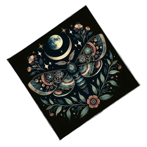 ZEPFJHE Schmetterlingsblume Tarots Tischdecke Gotteskarten Karten Tuch Wandteppich Astrologie Hexerei Deck Stoffdekoration ZEPFJHE Schmetterlingsblume Tarots Tischdecke Gotteskarten Karten Tuch Wandteppich Astrologie Hexerei Deck Stoffdekoration von ZEPFJHE