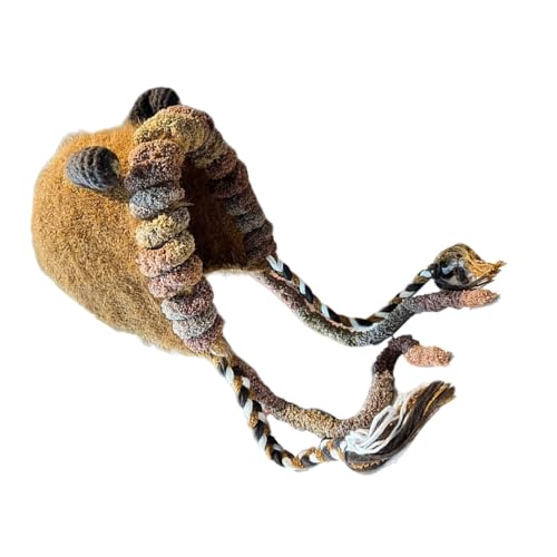 ZEPFJHE Stilvolle Monster-Plüsch-Hut, Bühnenauftritte, weicher Pferdeschwanz, Lolitas für Kinder und Jugendliche, trendiger Cartoon-Hut ZEPFJHE Stilvolle Monster-Plüsch-Hut, Bühnenauftritte, weicher Pferdeschwanz, Lolitas für Kinder und Jugendliche, trendiger Cartoon-Hut von ZEPFJHE