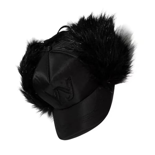 ZEPFJHE Übergroßer Kätzchen-Hut mit Ohren, Nieten, Schleifen, Skifahren, pelzige Mützen, Cartoon-Foto-Requisiten, Outdoor-Kopfwickel für Halloween, Pelzhut für Damen und Herren ZEPFJHE Übergroßer Kätzchen-Hut mit Ohren, Nieten, Schleifen, Skifahren, pelzige Mützen, Cartoon-Foto-Requisiten, Outdoor-Kopfwickel für Halloween, Pelzhut für Damen und Herren von ZEPFJHE