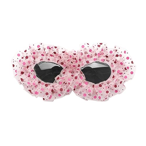 ZEPFJHE Vintage schöne lustige Spitze für Mädchen Spitzenrahmen Fotografieren Brille Outdoor Karneval Dekorationen von ZEPFJHE