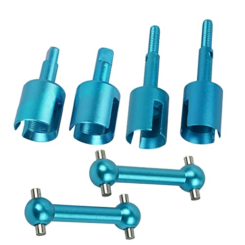 1/10 RC Auto Aluminiumlegierung Blau Antriebswelle Adapter Kit DIY Teile für TAMIYA TT01 TT02 51006/SP.1006 1/10 RC Auto Aluminiumlegierung Blau Antriebswelle Adapter Kit DIY Teile für TAMIYA TT01 TT02 51006/SP.1006 von ZEZEFUFU