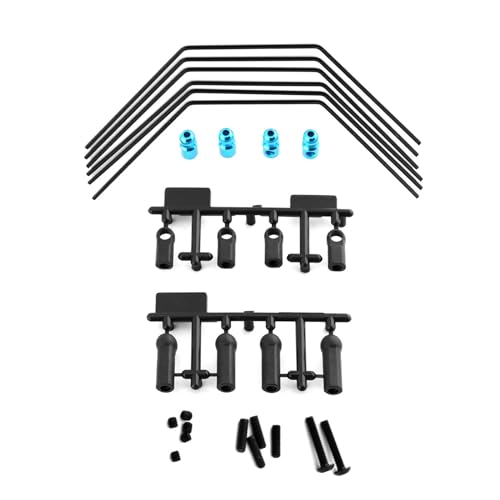 Stabilisator-Set (vorne & hinten) für TAMIYA XV01 XV02#54514 1/10 RC Autozubehör von ZEZEFUFU