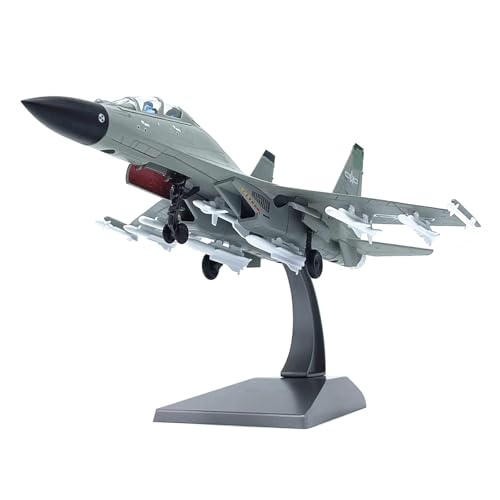 ZEZEFUFU 1:100 Alloy Chinese Air Force J-16 Fighter Plane Model Aviation Science Exhibition Model von ZEZEFUFU