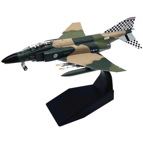 ZEZEFUFU 1:100 Alloy US F-4C Phantom II Fighter Airplanes Model Aviation Science Exhibition Model von ZEZEFUFU