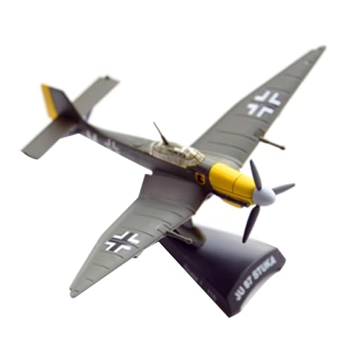 ZEZEFUFU 1:110 Alloy WWII Germany Junkers JU-87 Stuka Bomber Flugzeug Modell Luftfahrt Wissenschaft Ausstellungsmodell von ZEZEFUFU