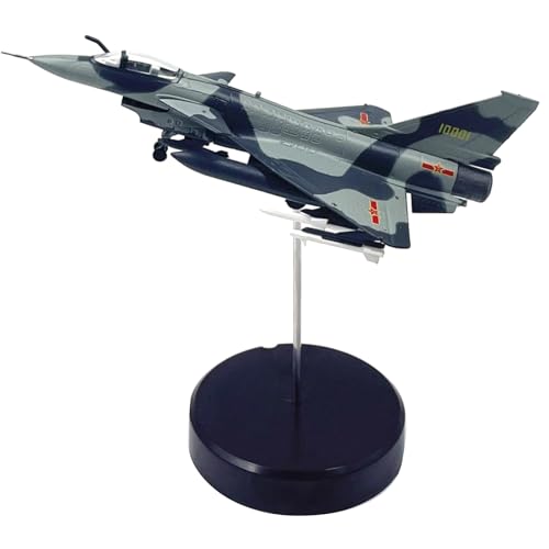 ZEZEFUFU 1:144 Alloy Chinese Air Force J-10 Vigorous Dragon Fighter Plane Model Aviation Science Exhibition Model von ZEZEFUFU