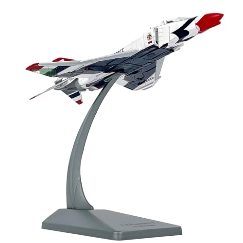 ZEZEFUFU 1:144 Alloy United States Air Force F-4 Phantom II Fighter Plane Model Aviation Science Exhibition Model von ZEZEFUFU