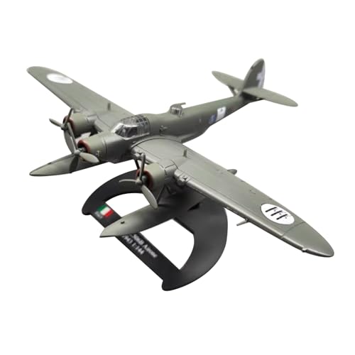 ZEZEFUFU 1:144 Alloy WWII Italy Cant Z506B Airone Floatplane Model Aviation Science Exhibition Model von ZEZEFUFU