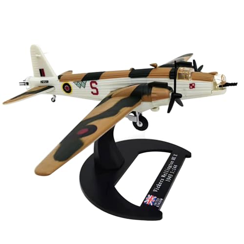 ZEZEFUFU 1:144 Alloy WWII United Kingdom Vickers Wellington Bomber Plane Model Aviation Science Exhibition Model von ZEZEFUFU