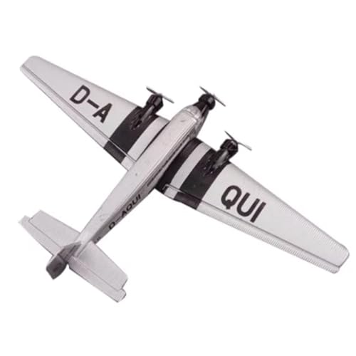 ZEZEFUFU 1:250 Alloy WWII Germany Junkers Ju 52 Flugzeugmodell Luftfahrt Wissenschaft Ausstellungsmodell von ZEZEFUFU