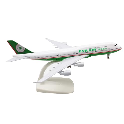 ZEZEFUFU 1:350 Alloy Eva Air B747 Flugzeugmodell Luftfahrt Wissenschaft Ausstellungsmodell von ZEZEFUFU