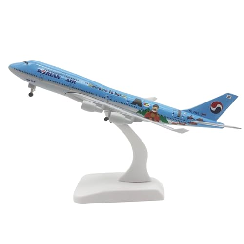 ZEZEFUFU 1:350 Alloy Korean Air B747 Flugzeugmodell Luftfahrt Wissenschaft Ausstellungsmodell von ZEZEFUFU