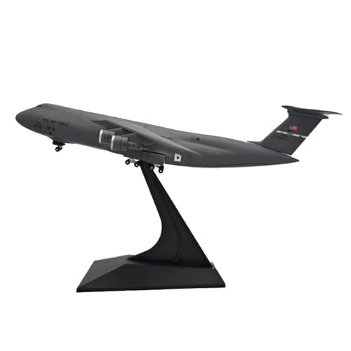 ZEZEFUFU 1:400 Alloy C-5 Galaxy Strategic Transport Aircraft Model Aviation Science Exhibition Model von ZEZEFUFU