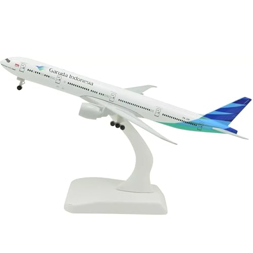 ZEZEFUFU 1:400 Alloy Garuda Indonesia B777 Flugzeugmodell Luftfahrt Wissenschaft Ausstellungsmodell von ZEZEFUFU